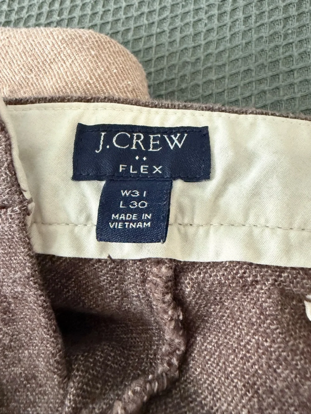 J. Crew Brown Pants 31 x 30